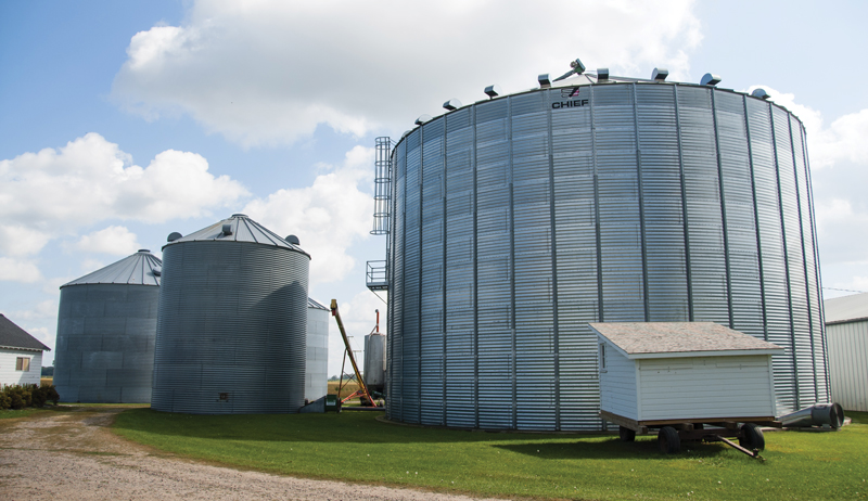 modern metal silos silos