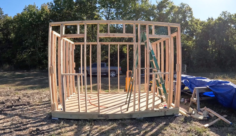 garden shed frame
