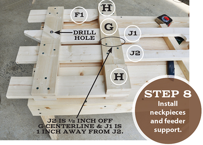making a goat stanchion step step 8
