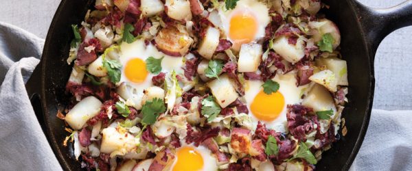 Corned Beef and Hash Recipe With Eggs and Cabbage