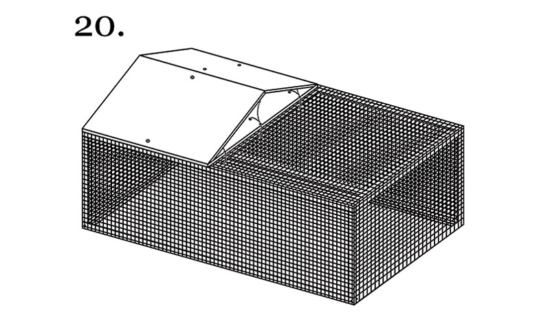 chicken coop tractor