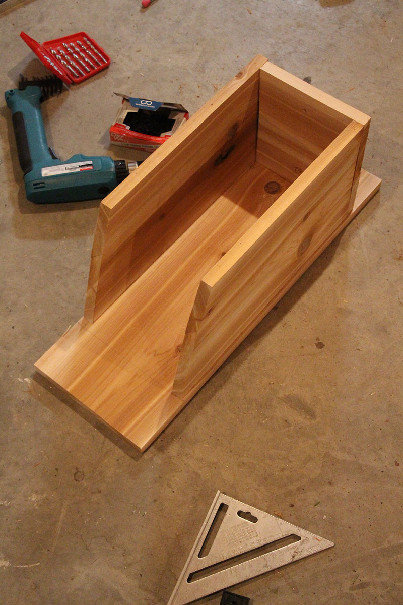 making an eastern screeech owl nest box